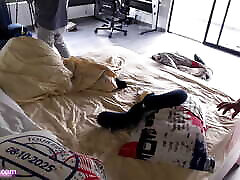 Big breasted couples swinger tube gets comfortable with her boss part 1