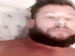 Very extremely dirty talk by Russian hairy man and big cumshot on hairy body Very extremely dirty talk by Russian hairy man and big cumshot on hairy body