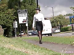 Naughty cop sucking the bad guy&039;s balls