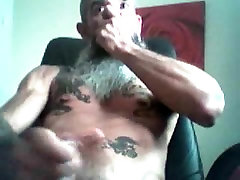 old bear cumming for daddy
