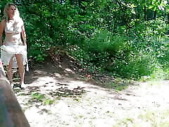 Street bitch picked up and fucked in public