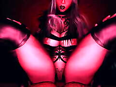 Sex with a Red Hot Demon Girl in POV