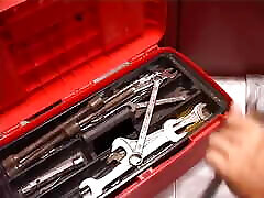 Mobile Plumber Needs to Fix Leaky Bibcock on the Kitchen and Satisfy Lusty Mature Woman