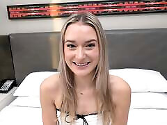 This petite blonde emma lall sucks a fat cock This petite blonde emma lall sucks a fat cock