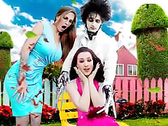 Mylf - Two Hot Milfs With Big Tits Need Their Bushes Shaved Edward Scissorhands Parody