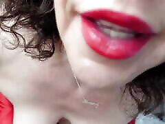 Red Glove Playtime- Big Clit- PAWG-milf