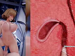 Anis Break malaikat sange Rules - Huge Pussy Creampie - 3D Animation