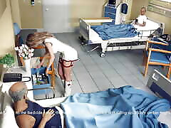 A Wife And Stepmother - AWAM - Sophia tried on the slutty nurse&039;s uniform that was given to her by the old men