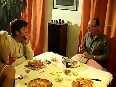Two Couples Have Dinner