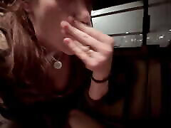 Whore Moan Gagging on Cock in the FaceFuck Truck