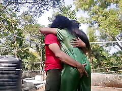 Out door sex, Vaishnavy and Sharun Raj out door romance and sex, Mallu couple black coke xxx rap romance with hentai destroyed on train in terrace