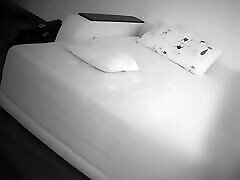 Real cheating, wife fucks on the couch with a friend while her husband rests next to.