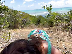 ANAL 1st taim big cock outdoors on a Northeastern beach