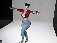 Chun li Happy Dancing Audition