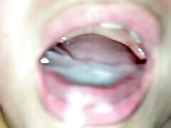 10 Minutes of Big Cum Shots and Swallowing Big Loads of Cum - Compilation - Millie Fox