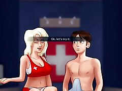 Summertime saga marina saramura treatment and cumshot