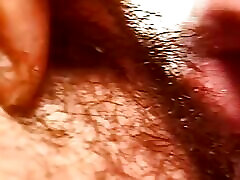 Hairy brunette pissing in xxx ller action