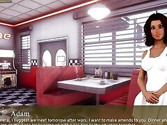 SEX massage gameplay tubidy porn nika with clinet or reception and employee