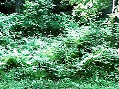 Teen algerian hair in the Forest, in a Tent. Real Video