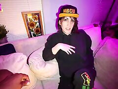 Mixed Trans Girl Fucks Hbcu for Admission