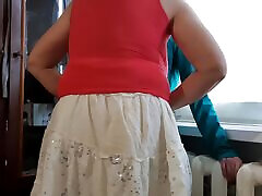 Two new tiptop schoolgirls caught by teacher