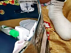 Trying 6 inches aeroplane psenjar first time in my tight vegina !!