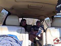 Hubby Creampies Wife in Mall Parking Lot