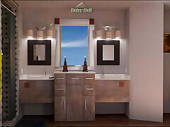 Christine Going for Her Interview - BabySitter