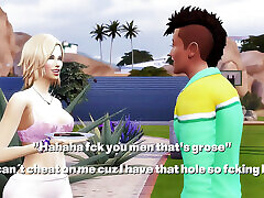 She tempted his brother-in-law and ended up with a broken ass