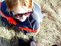 I was jerking off on the road and I was fucked by a friend