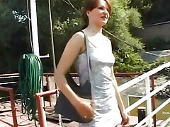 A poor young girl sexy selena sex proun banged in boat by a group of filthy men