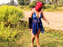 Indian village aunty Fucked by stranger and Creampie her pussy filled with sperm , watch free desi HD hindi sex video