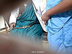 Indian nurse fucking doctor in clinic