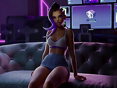 Dva sombra getting fucked hard with moster cock blowjob sex fuck