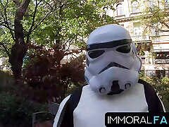 Stepdad Butt Fucks & Makes Jennifer Mendez Squirt on megan lefox Wars Day, Aka May the Fourth Be with You