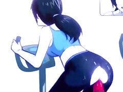 2D Cartoon - Workout Creampie and Wet Pussy Uncensored
