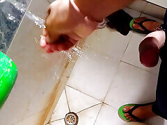 Sexy Boy Masturbation along at his housewife dared