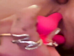Making my wet little pussy cum