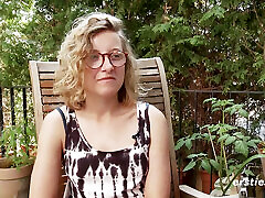 Ersties - French Lust Outdoors - Manu Plays With Her Vulva