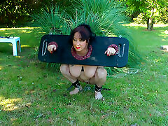 Pain & Pleasure In The Pillory Pt1 - MaryBitch
