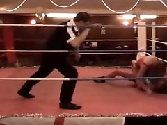 Milf competitive ring wrestling