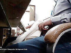 Sex in moleste in us Indian Desi man enjoy masterbation in office