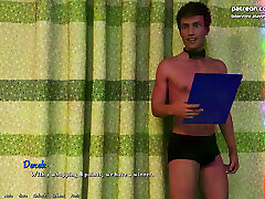 Busty Mature MILF Stepmom Has Anal Sex With An 18yo Boy. He Creampies Her Ass - Being a DIK Episode 11 - Taboo Hentai Game - 99