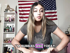 College big boob boss diner tries on tops