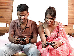 Indian hot boyfriend and girlfriend playing game fuck with me bhabhi and devar full night hardcore driving miniskirt video