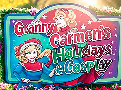 Cocksucking Christmas in July Granny Carmen 12 5 2024 CAMS45M