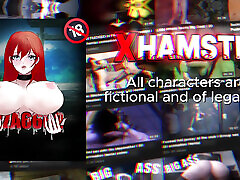 Japanese woman tries a big dick for the first time l 3D animation Hentai