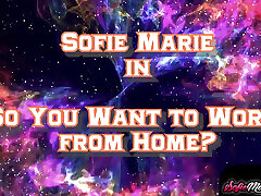 Horny Sofie Marie Visits Work From Home Employee to Fuck
