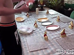 Raw Bareback Easter Fuck On The Floor massive Long Uncut Dicks!