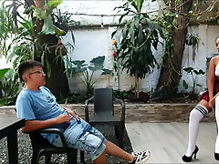 What a great blowjob this Latina gives meextend